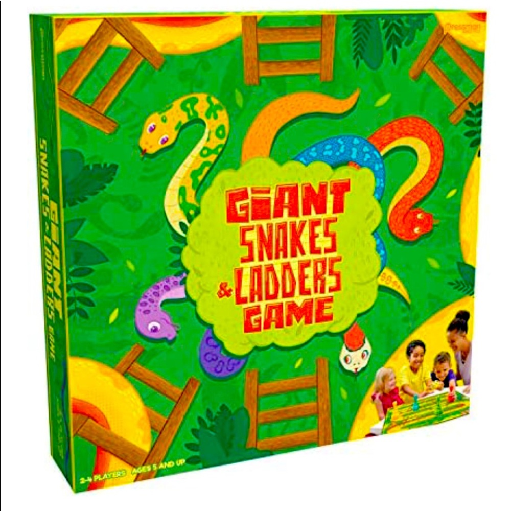GIANT SNAKES & LADDERS GAME